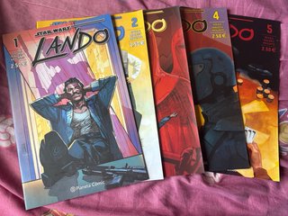 Star Wars Lando en grapa COMPLETA