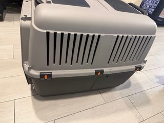 Transportín Perros Gris y Negro