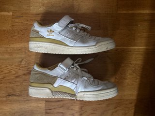 Zapatillas Adidas Forum Beige/Blanco