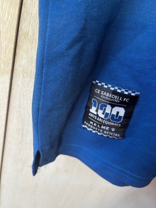 Polo Kelme CE Sabadell FC Negro/Azul