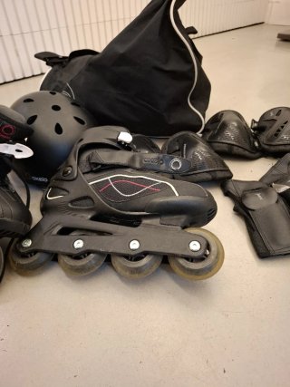 Patines Oxelo con protecciones y bolsa