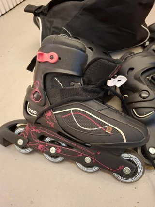 Patines Oxelo con protecciones y bolsa