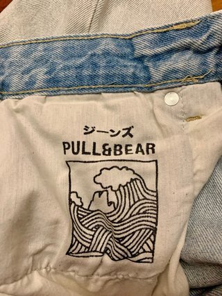 Pull&Bear Pantalón Corto Azul Claro