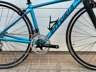 Bicicleta de carretera para niño azul