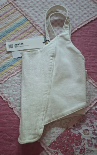 Top Corsé Blanco Talla M