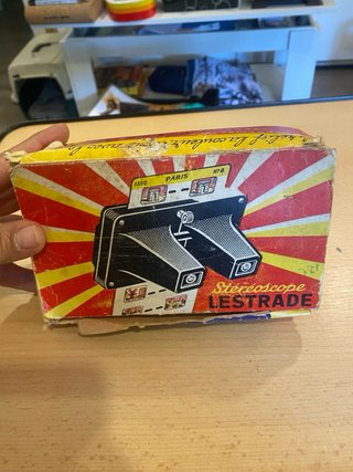 Stereoscope Lestrades Souvenir Lourdes Vintage