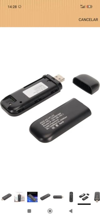 Modem WiFi HotSpot USB 4G LTE nuovo