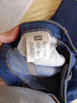 Pantalones vaqueros Lee azules
