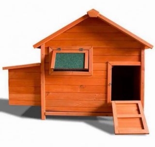 Gallinero de madera y acero galvanizado Gardiun