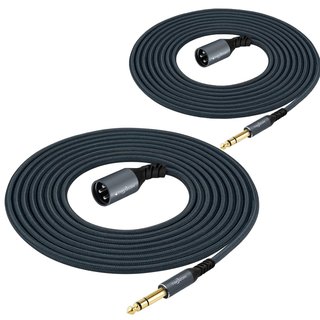 Cavo audio jack Twozoh 6,35 mm XLR