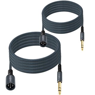 Cavo audio jack Twozoh 6,35 mm XLR