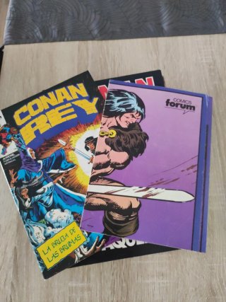 Conan series limitadas y novelas gráficas