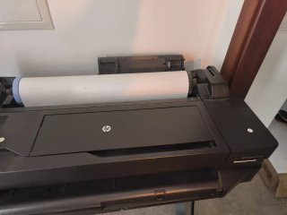 Plóter HP Negro