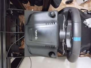 Cockpit F-GT Plegable + Volante Logitech
