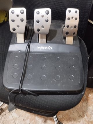 Cockpit F-GT Plegable + Volante Logitech