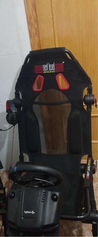 Cockpit F-GT Plegable + Volante Logitech