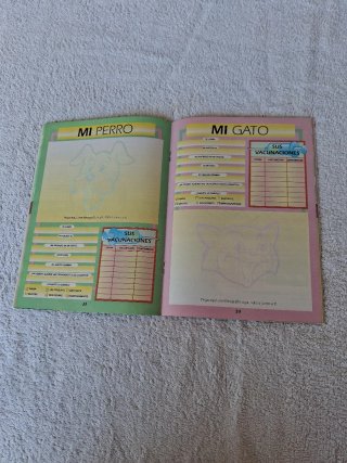 Álbum Perros y Gatos Completo