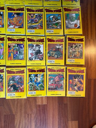 Colección Completa Dragon Ball Tomos amarillos