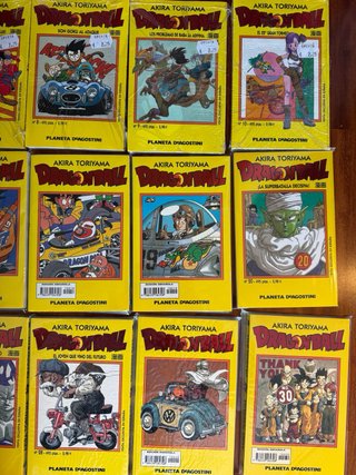 Colección Completa Dragon Ball Tomos amarillos