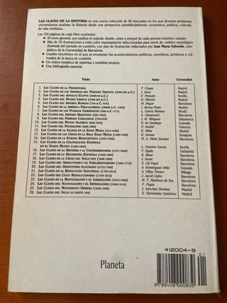 Las Claves Del Mundo Griego 2700-323 A. C.q