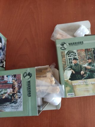 Warriors Scale Models 3 Maquetas WWII
