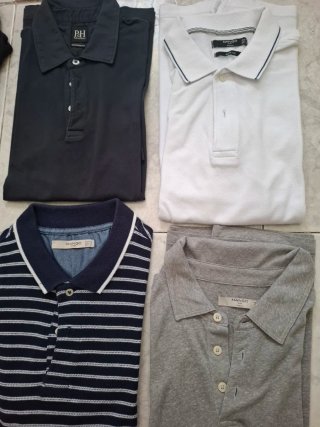 9 Camisetas Talla M HOMBRE (NIKE,ZARA,MANGO) 20E