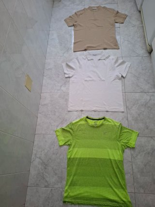 9 Camisetas Talla M HOMBRE (NIKE,ZARA,MANGO) 20E