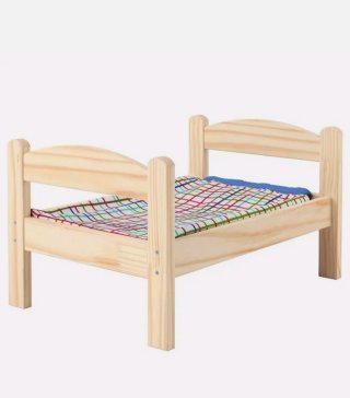 Cama Muñecas/Mascotas Madera