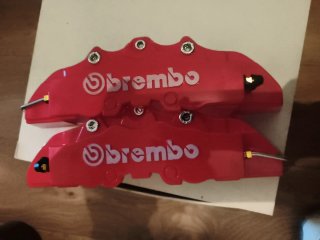 Cubre Pinzas Brembo Rojo Universal