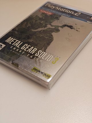Metal Gear Solid 3 Ed. Metálica PS2 Precintado