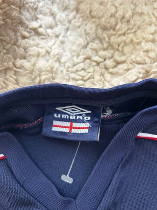 Camiseta Entrenamiento Inglaterra Umbro Azul