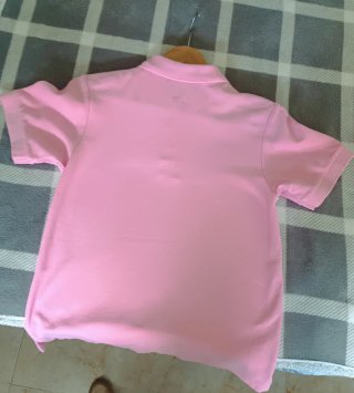 Polo Moncler Rosa Taglia S