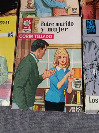 50 novelas románticas vintage Lote Corín Tellad