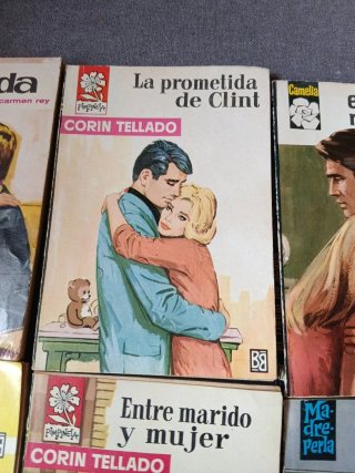 50 novelas románticas vintage Lote Corín Tellad
