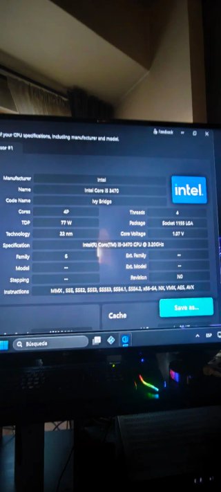 Ordenador Intel i5