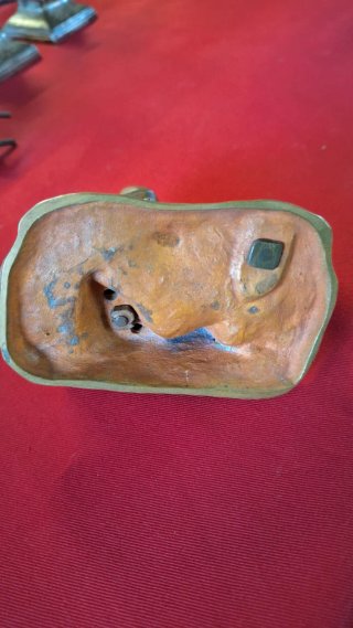 Figura bronce firmada Gruber