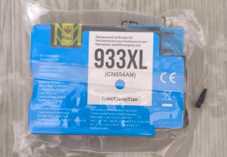Cartucho Tinta para HP 933XL Cyan CN054AN