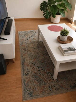 Alfombra multicolor 160x235 cm