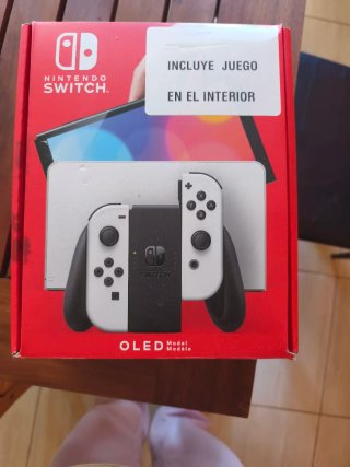 Nintendo Switch OLED Bianca