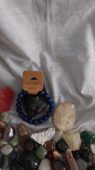 Pulsera Lapislázuli Natural 10mm