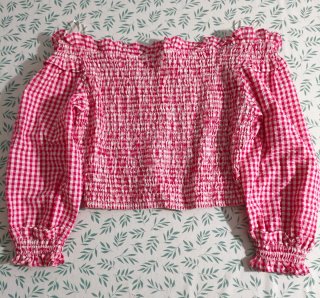 Blusa Zara cuadros Vichy
