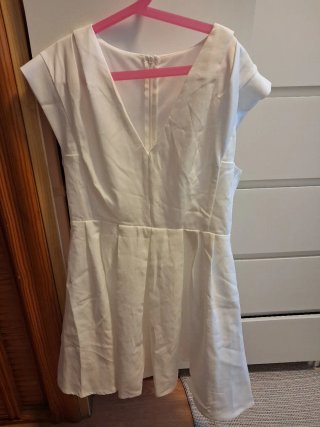 Vestido blanco fiesta talla S
