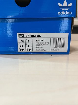 Adidas Samba OG granates