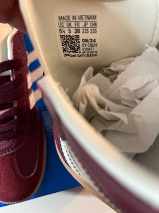 Adidas Samba OG granates