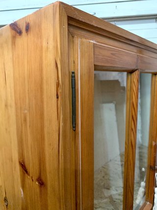 Vitrinas de madera y cristal. (125 unidad)