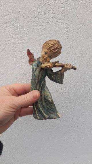 Angioletto vintage resina violino