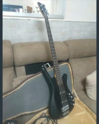 Bajo profesional 4 cuerdas negro