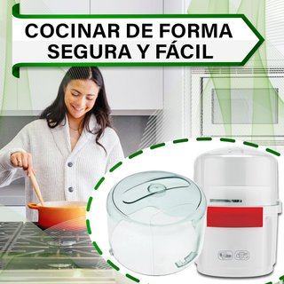 Coperchio sicuro per tritacarne trasparente Moulinex