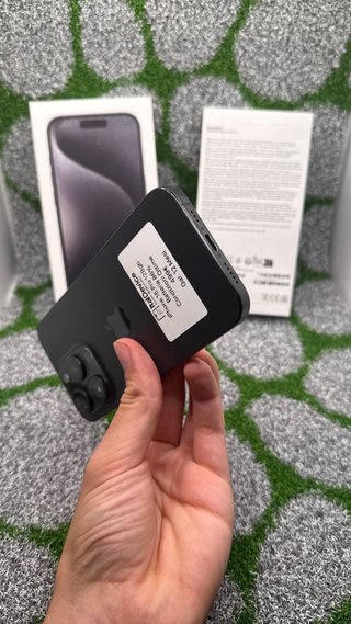 iPhone 15 Pro 128GB Nero - Ottime Condizioni