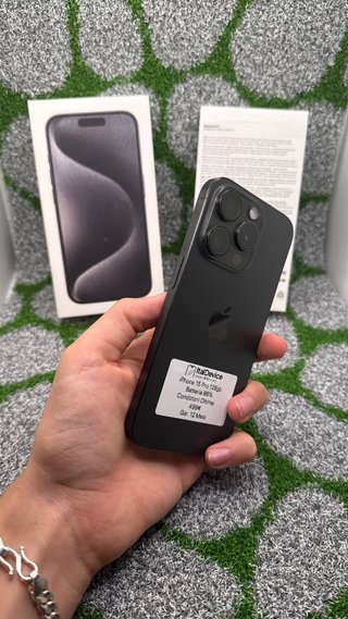 iPhone 15 Pro 128GB Nero - Ottime Condizioni